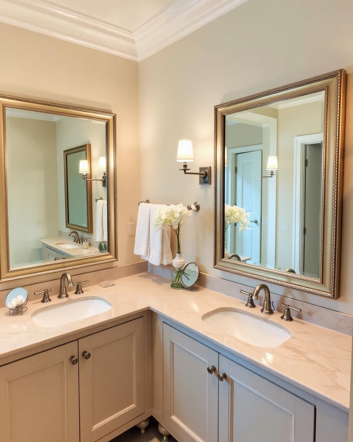 Bookmatched marble suite